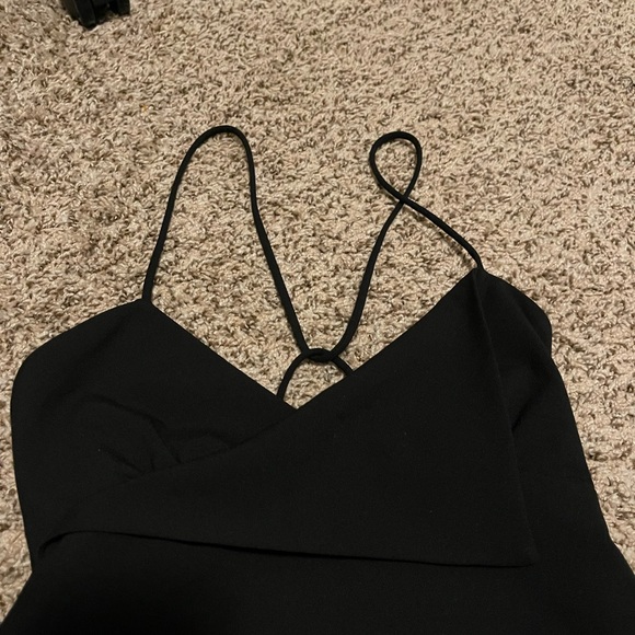 ZARA SURPLICE MINI DRESS - Picture 5 of 8